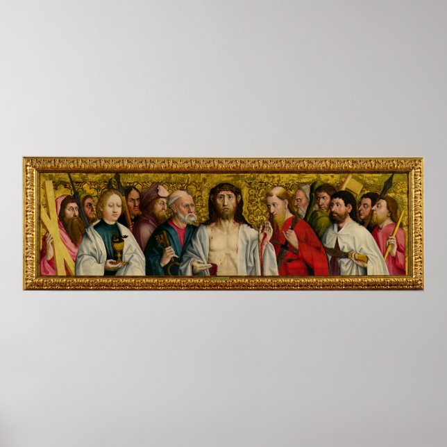 Poster Christ et les douze apôtres (Devant)