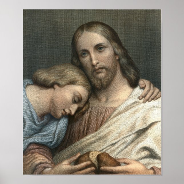 Poster Christ et saint Jean (Devant)