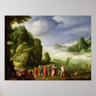 Poster Christ Guérir les possesseurs de Gerasa, 1608