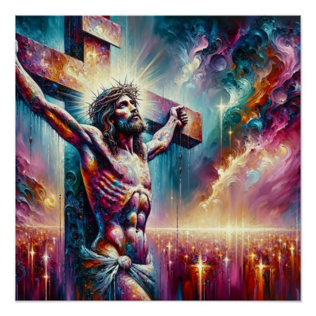 POSTER CHRIST LA LUMIÈRE (Devant)