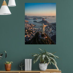 Poster Christ le Rédempteur - Le Gardien de Rio
