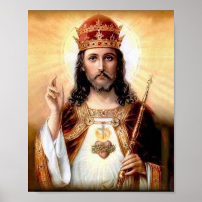 Poster Christ le Roi (Devant)