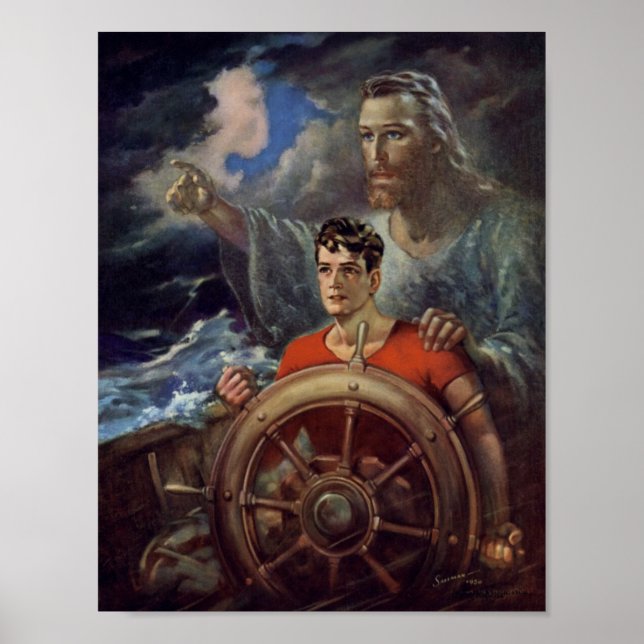 Poster Christ notre guide (Devant)