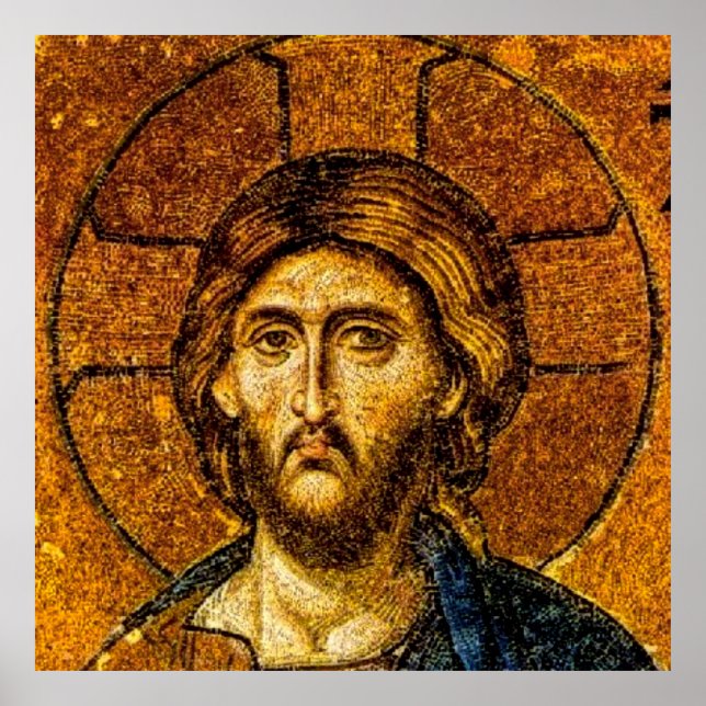Poster Christ Pantocrator (Devant)