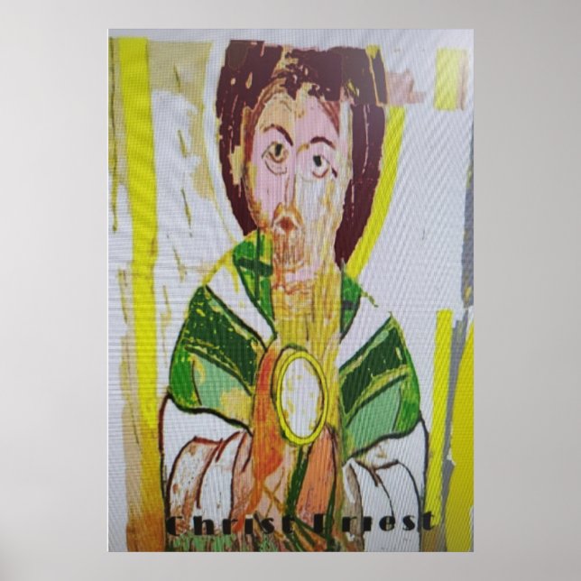 Poster Christ Prêtre (Devant)