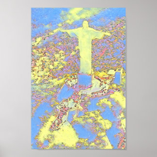 Poster Christ Redeemer Art