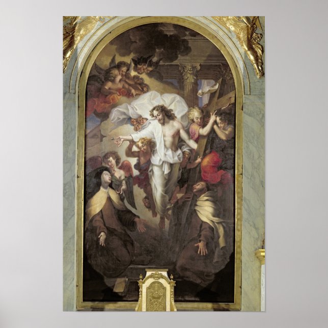 Poster Christ ressuscité (Devant)