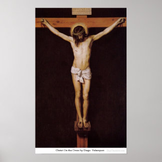 Poster Christ sur la croix par Diego Velazquez