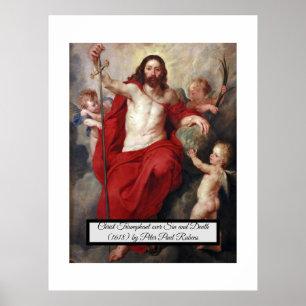 Poster Christ triomphant de la mort