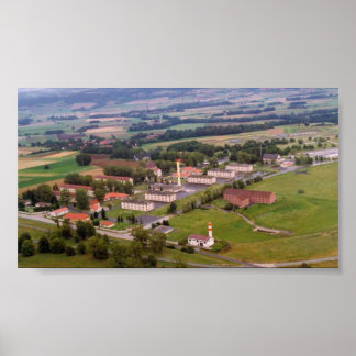 Poster Christensen Barracks, Bindlach, Allemagne