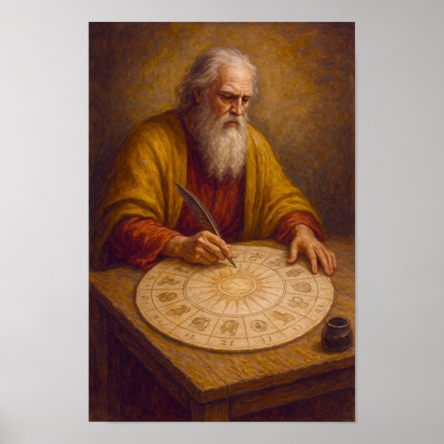 Poster Christian Enoch Making Calender (Devant)