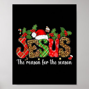 Poster Christian Jesus La Raison Noël Fête Saison Chr