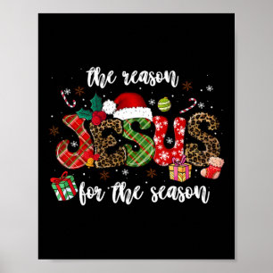 Poster Christian Jesus La Raison Noël Fête Saison Chr