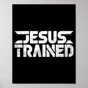 Poster Christian Lutte de Famille de Dieu Formé par Jésus