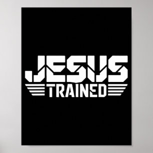 Poster Christian Lutte de Famille de Dieu Formé par Jésus