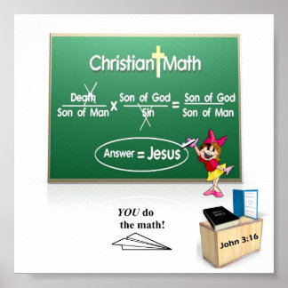 Poster Christian Math
