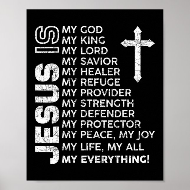 Poster Christian Men Garçons Enfants Jésus T-ShirtEs-tu u (Devant)