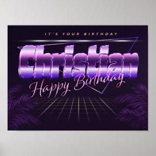 Poster Christian Name