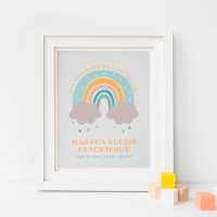 Christian Pour Cet Enfant Rainbow Birth Stats