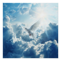 Christian White Dove Saint-Ciel Esprit