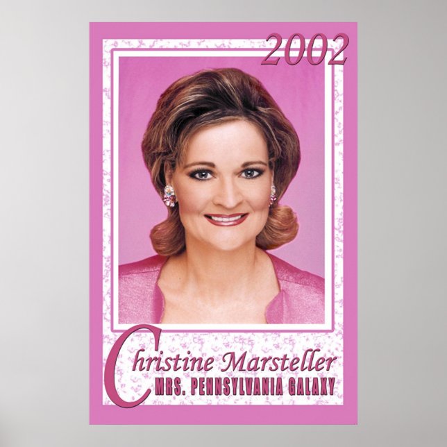 Poster Christine - Mme PA (Devant)