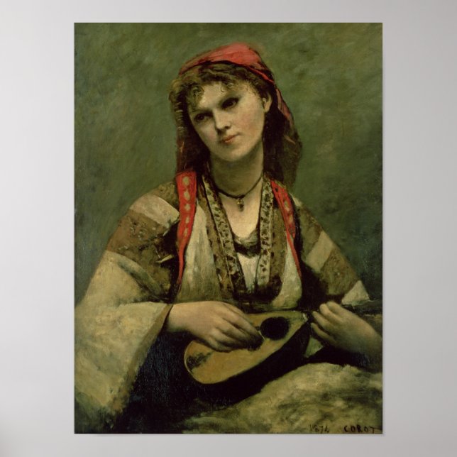 Poster Christine Nilson ou The Bohemian avec (Devant)