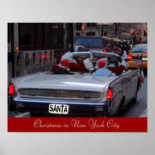 Poster Christmas à New York