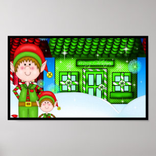 Poster Christmas Elf