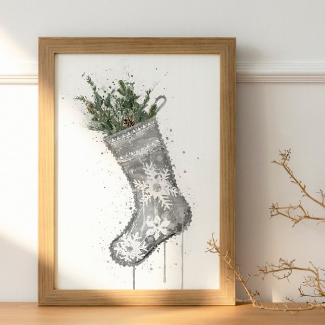 Poster Christmas Gift Christmas Stocking (Créateur téléchargé)