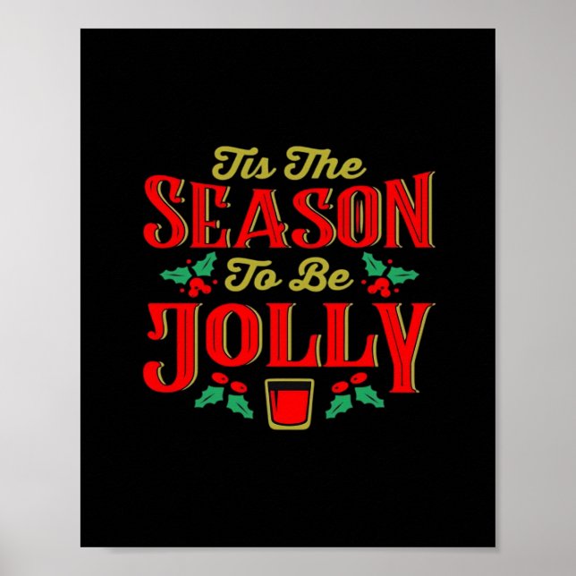 Poster Christmas Tis The Season  (Devant)