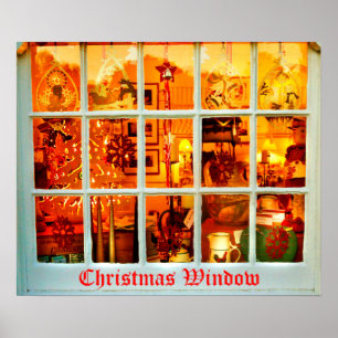 Poster christmas window
