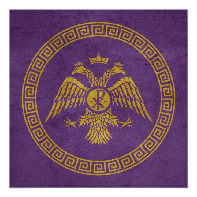 Poster Christogramma SPQR par impérium (Devant)