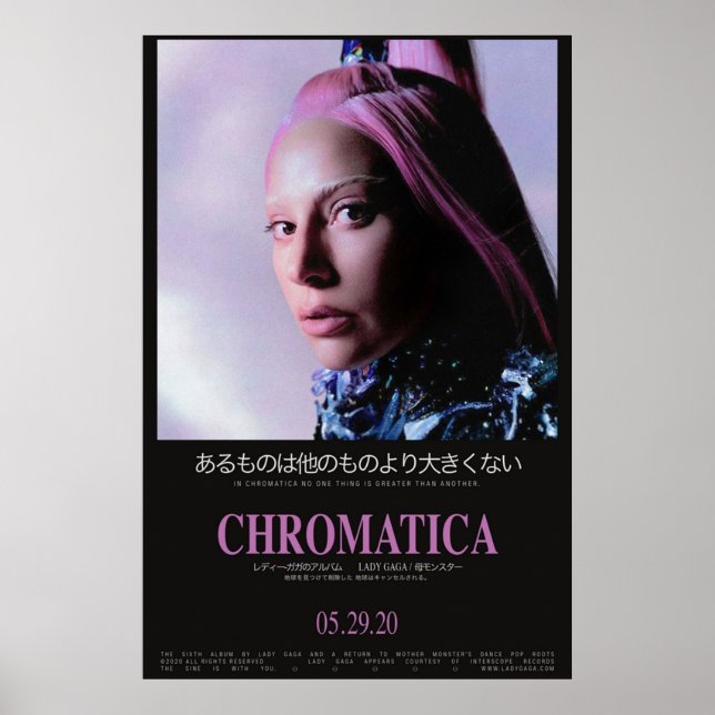 Poster Chromatica IV (Devant)