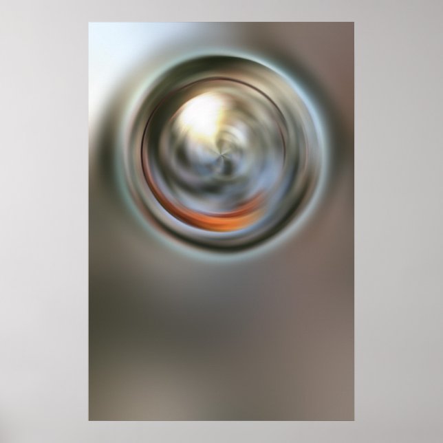 Poster chrome (Devant)