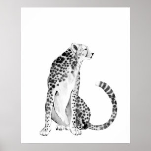 Poster Chrome Cheetah