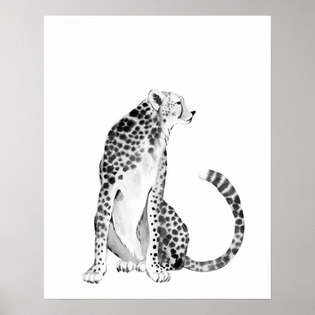 Poster Chrome Cheetah (Devant)