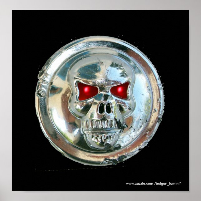 POSTER CHROME SKULL (Devant)