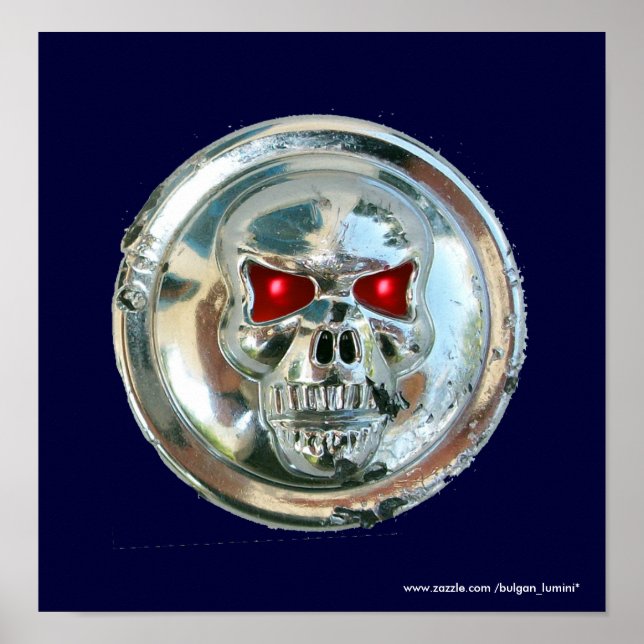 POSTER CHROME SKULL (Devant)