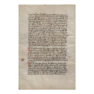 Poster Chronique de l'histoire ancienne Manuscrit médiéva