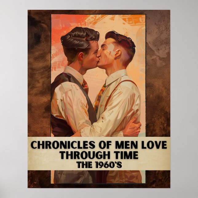 Poster Chroniques des hommes aiment par le temps, les ann (Devant)