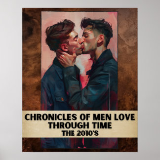 Poster Chroniques des hommes aiment par le temps, les ann