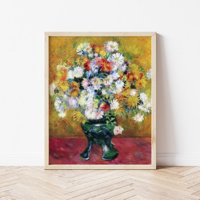 Poster Chrysanthèmes | Renoir (Créateur téléchargé)
