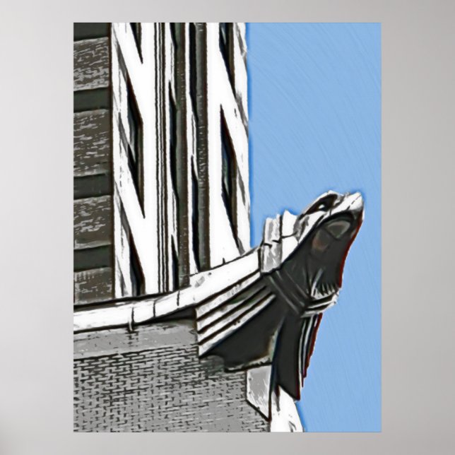 Poster Chrysler Building, New York (Devant)