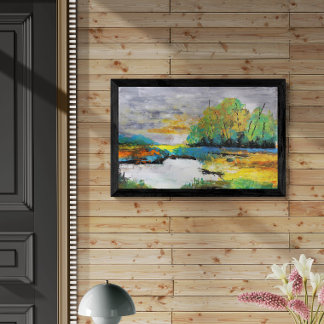 Poster Chuchotements d'automne, Art du paysage,