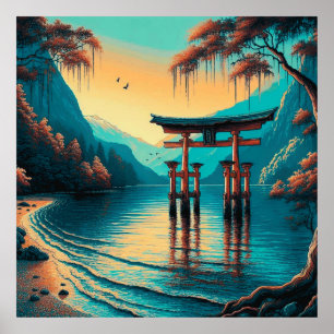 Poster "Chuchotements de Tranquillité : La Porte de l'Esp