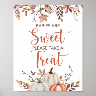 Poster Chute Bébés sont doux Prenez un traitement Douche 