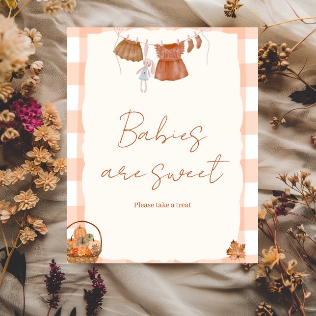 Poster Chute d'amour Les bébés sont Baby showers (Créateur téléchargé)