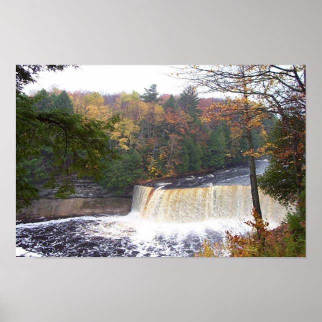 Poster Chute d'eau (Devant)