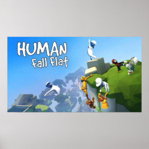 Poster Chute humaine
