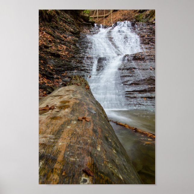 Poster Chutes de lait, Cuyahoga Valley NP, Ohio (Devant)